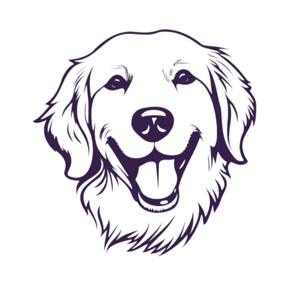 Golden‎ Retriever Dog Best Friend Vinyl Graphic Auto Laptop Decal Animal Sticker